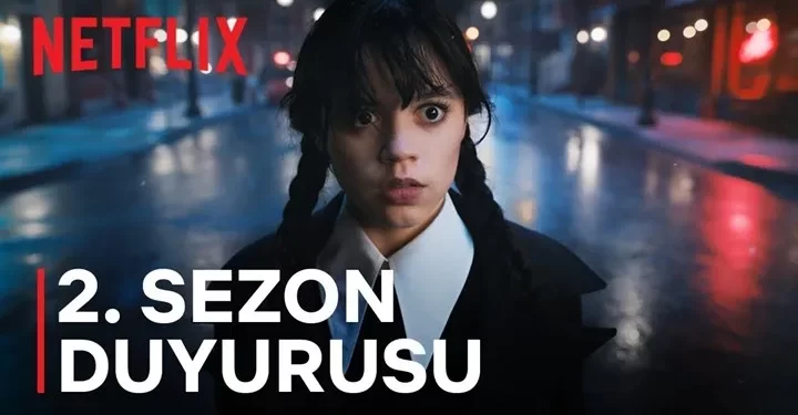 Netflix duyurdu: Wednesday 2. sezon “çok yakında” geliyor