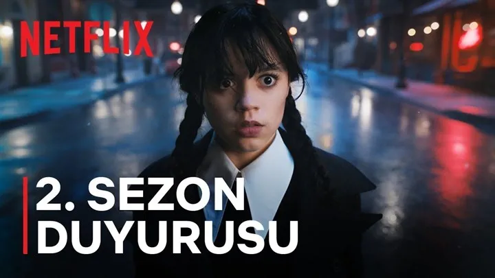 Netflix duyurdu: Wednesday 2. sezon "çok yakında" geliyor