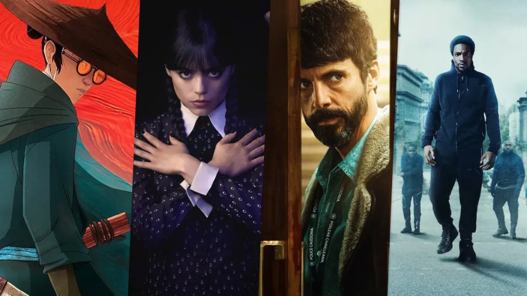 Netflix'in 2027'de geri dönecek dizileri arasında 'Blue Eye Samurai', 'Wednesday', 'Ransom Canyon' ve 'Dept. Q' yer alıyor.